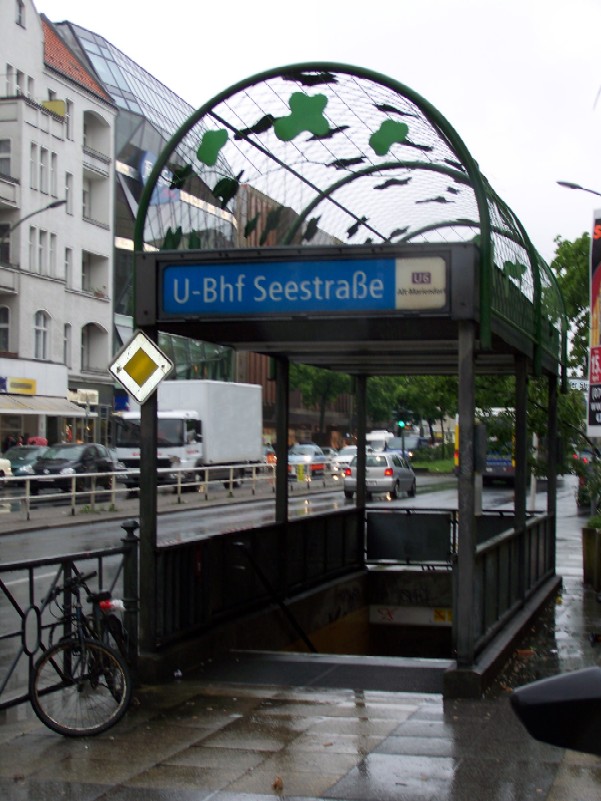 U 6 Eingang Seestrasse